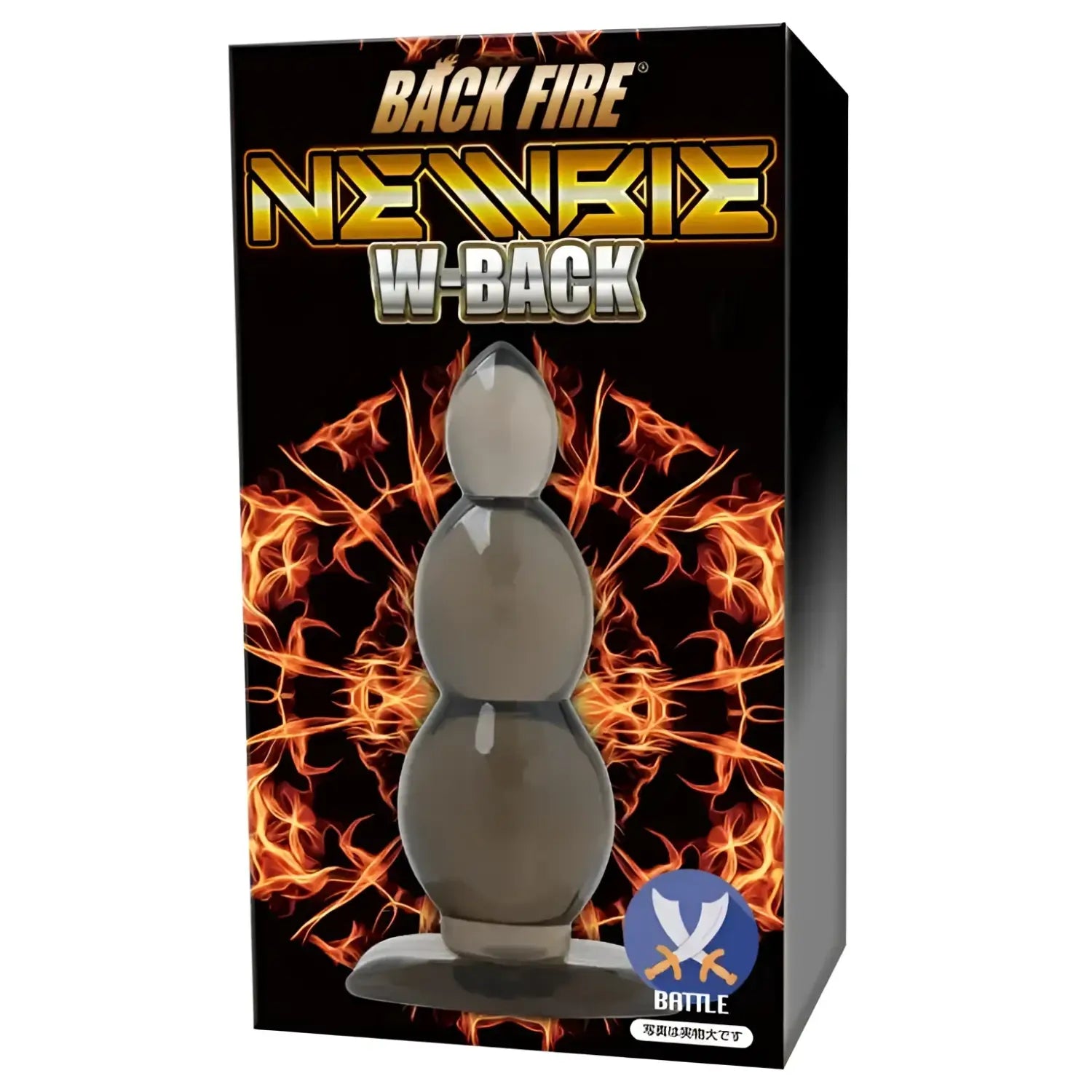 🔖Backfire Newbie W-Back Battle Three-Stage High-Elasticity Butt Plug - Image 8