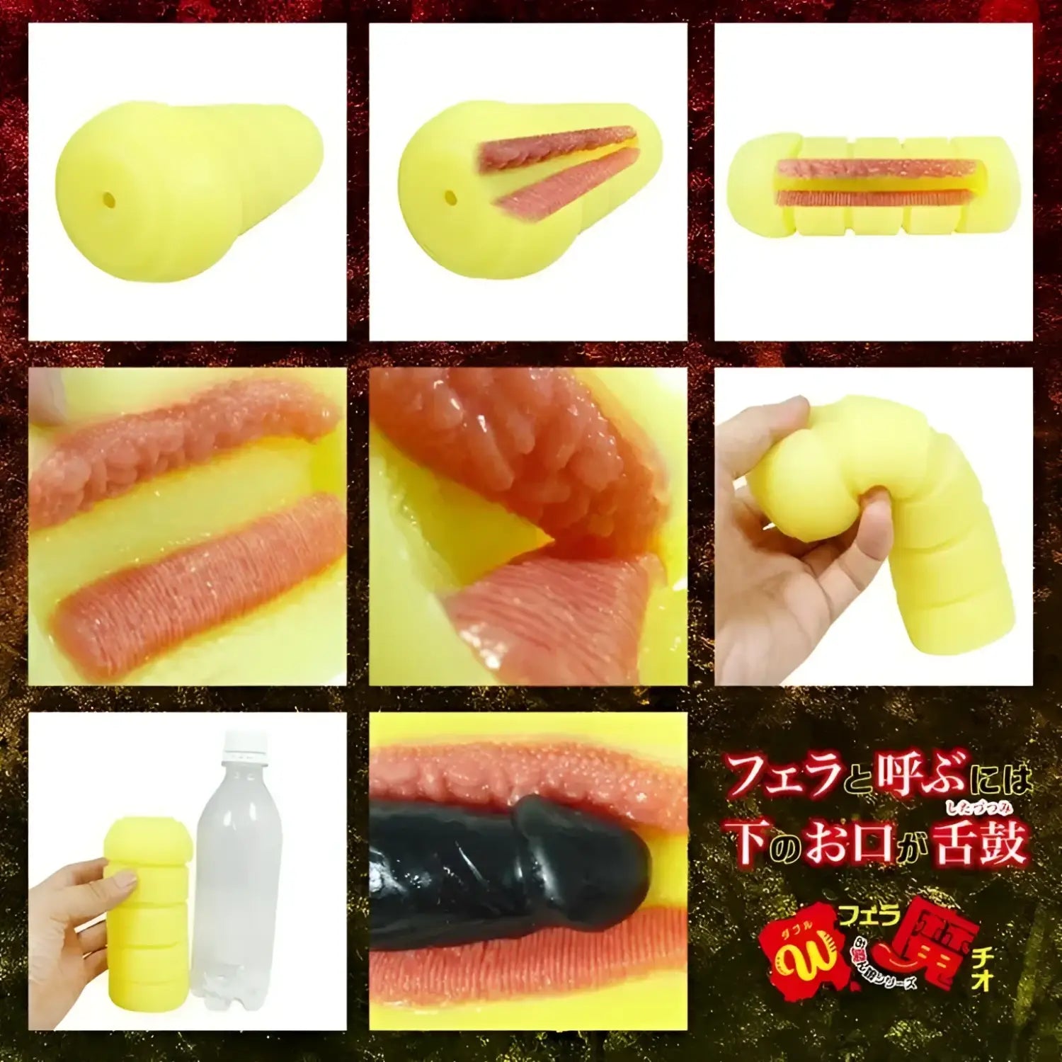 🔖Hot Powers Double Tongue-Licking Blowjob Attack Demoness Onahole - Image 6