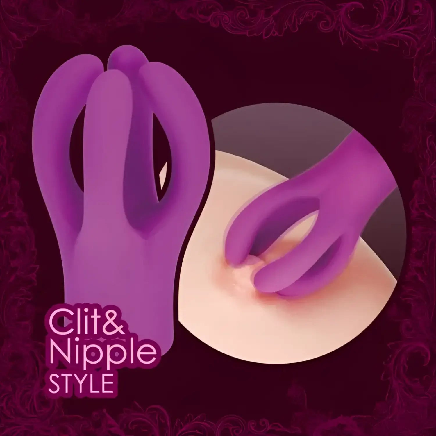 ❌🔖Dualady 5-Way Foreplay 5-in-1 Unisex Vibrating Massager - Image 4