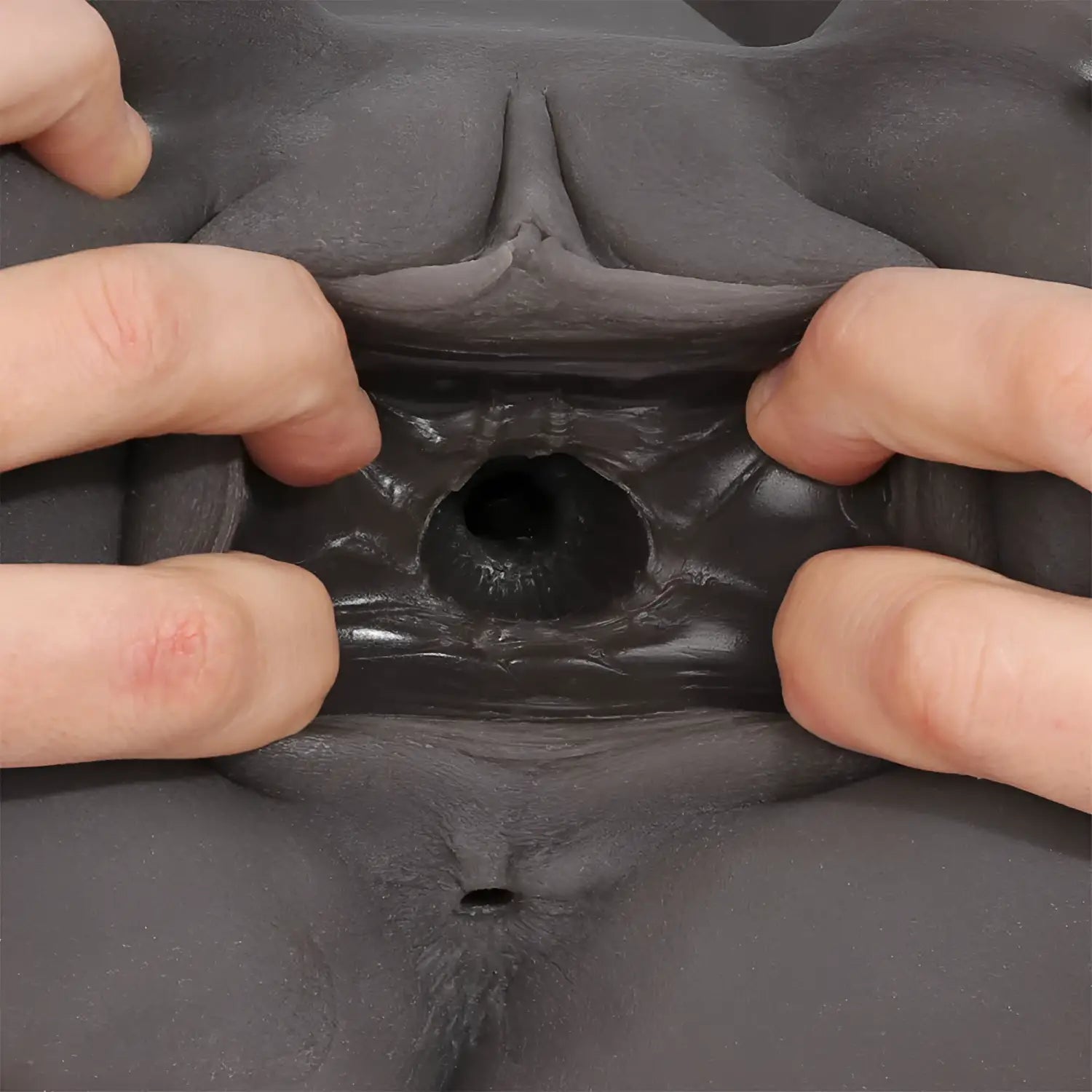 SEIRAKU-TOYS Erotic Black Cow GAL Dual Hole Real Hip Onahole - Image 9