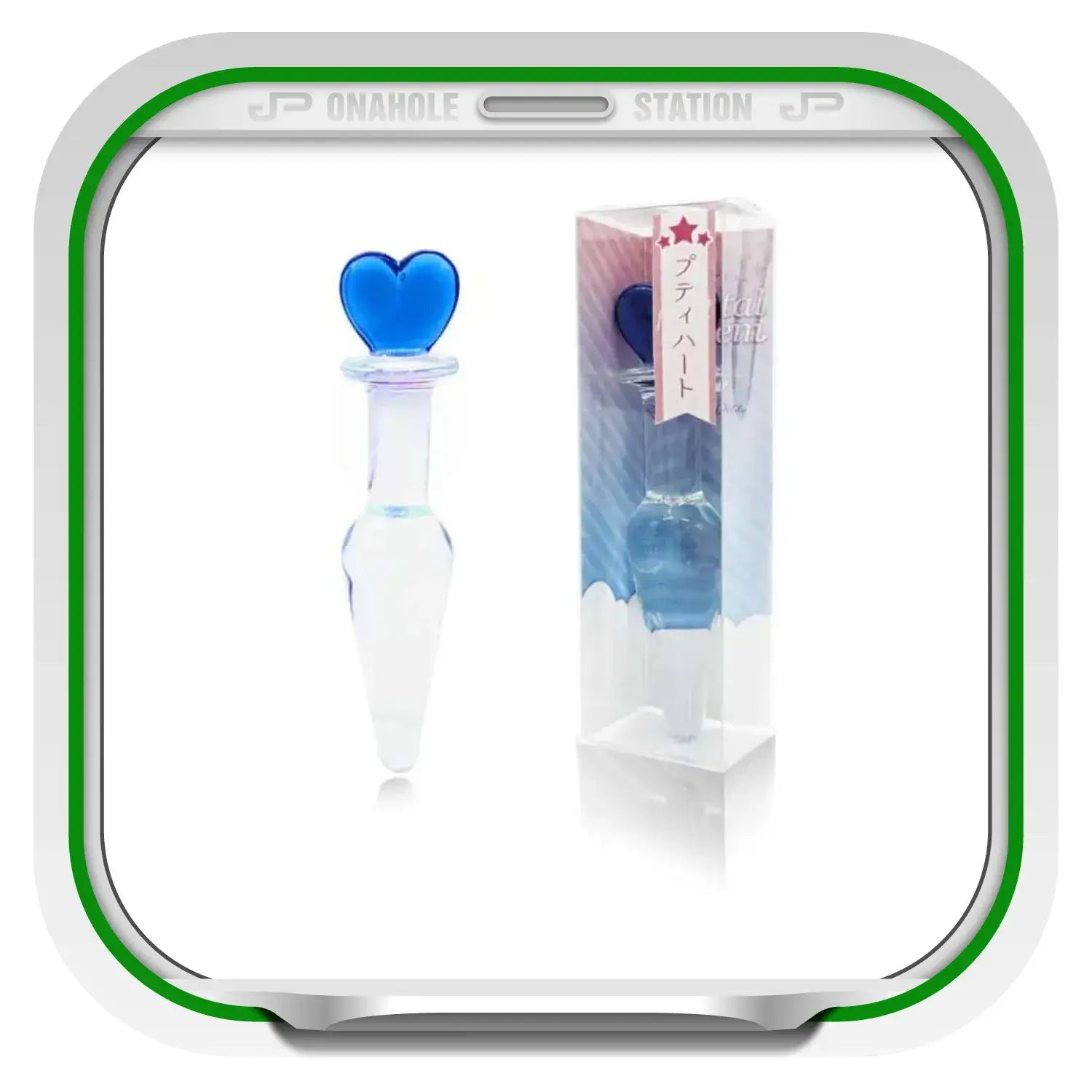 🔖Crystal Gem Heart of the Ocean Glass Butt Plug - Image 7