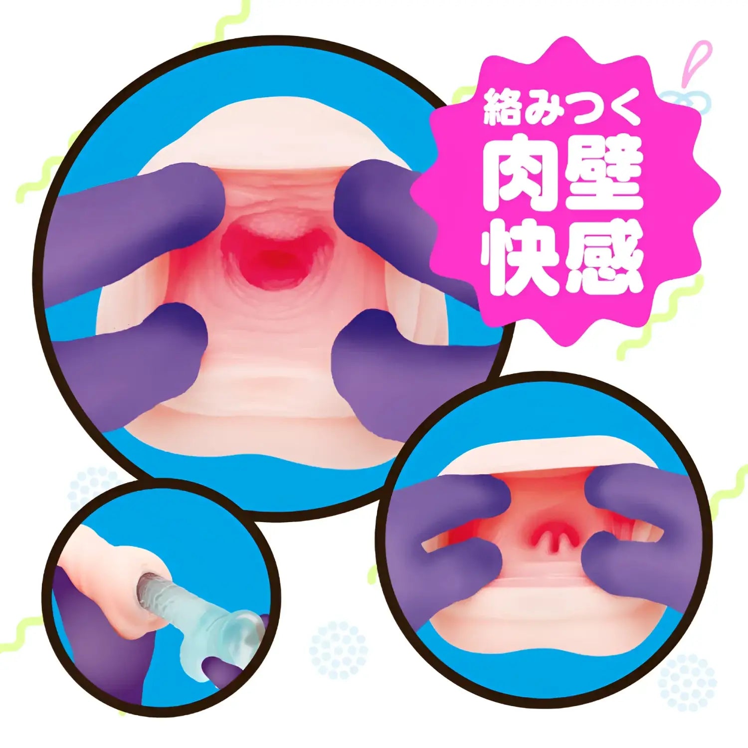 Hatopla KUCHI MAN Dual-Entry Deep Throat & Intense Vaginal Realistic Pleasure Onahole - Image 7