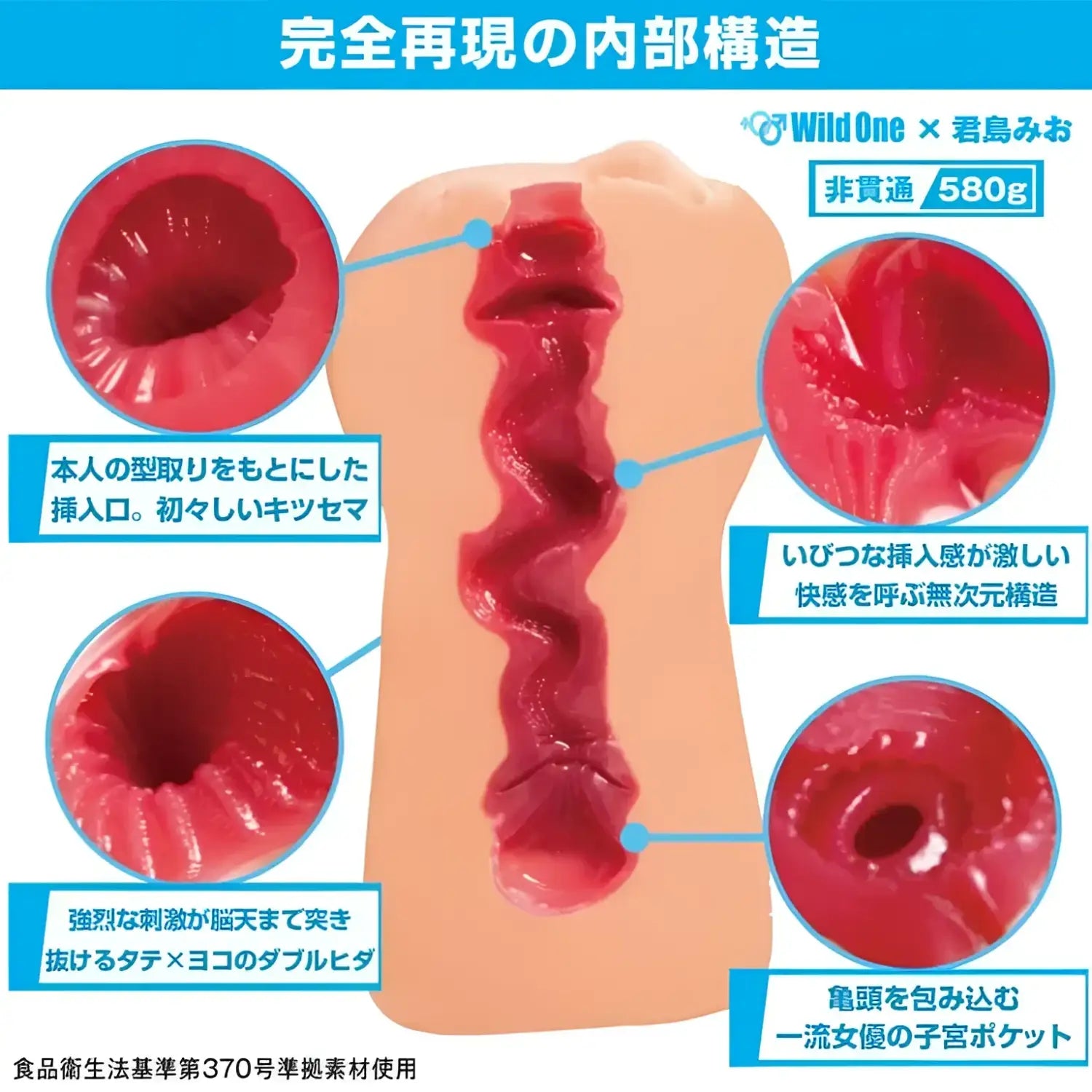 🔖Wildone Japan Real Hole Mio Kimijima Ultimate Meiki - Image 5