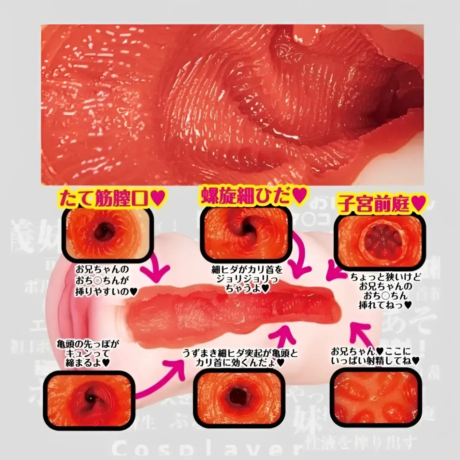 🔖NPG Japan Cosplayer's Sister Sex Nanasawa Mia Asian Porn Star Realistic Molded Pussy - Image 7