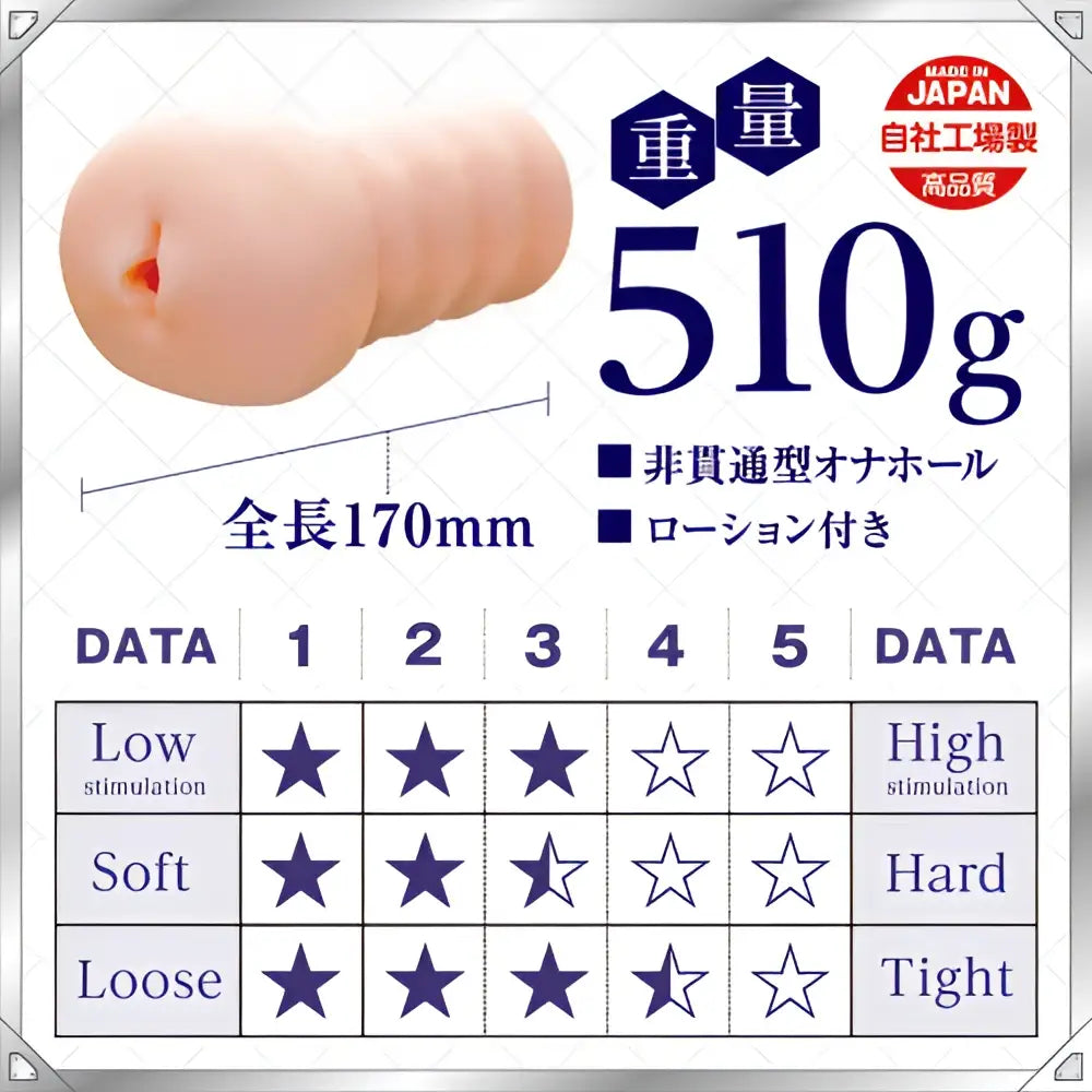 TAMATOYS AIV NO.13 AI-Designed Neural Structure High-Stimulation Non-Through Masturbator - Image 2