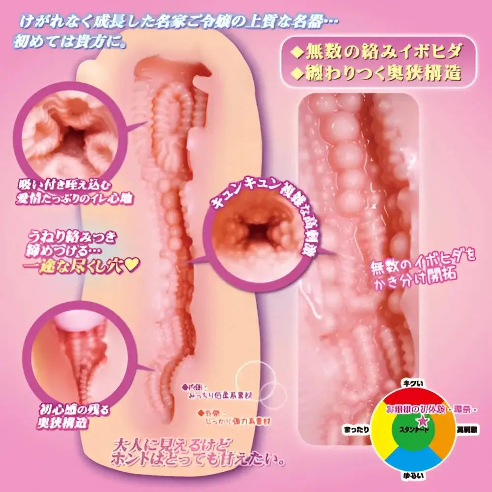 ToysHeart Ojousama Virgin Debut Kanna Dual-Layer Tight Spiral Textured Onahole - Image 3