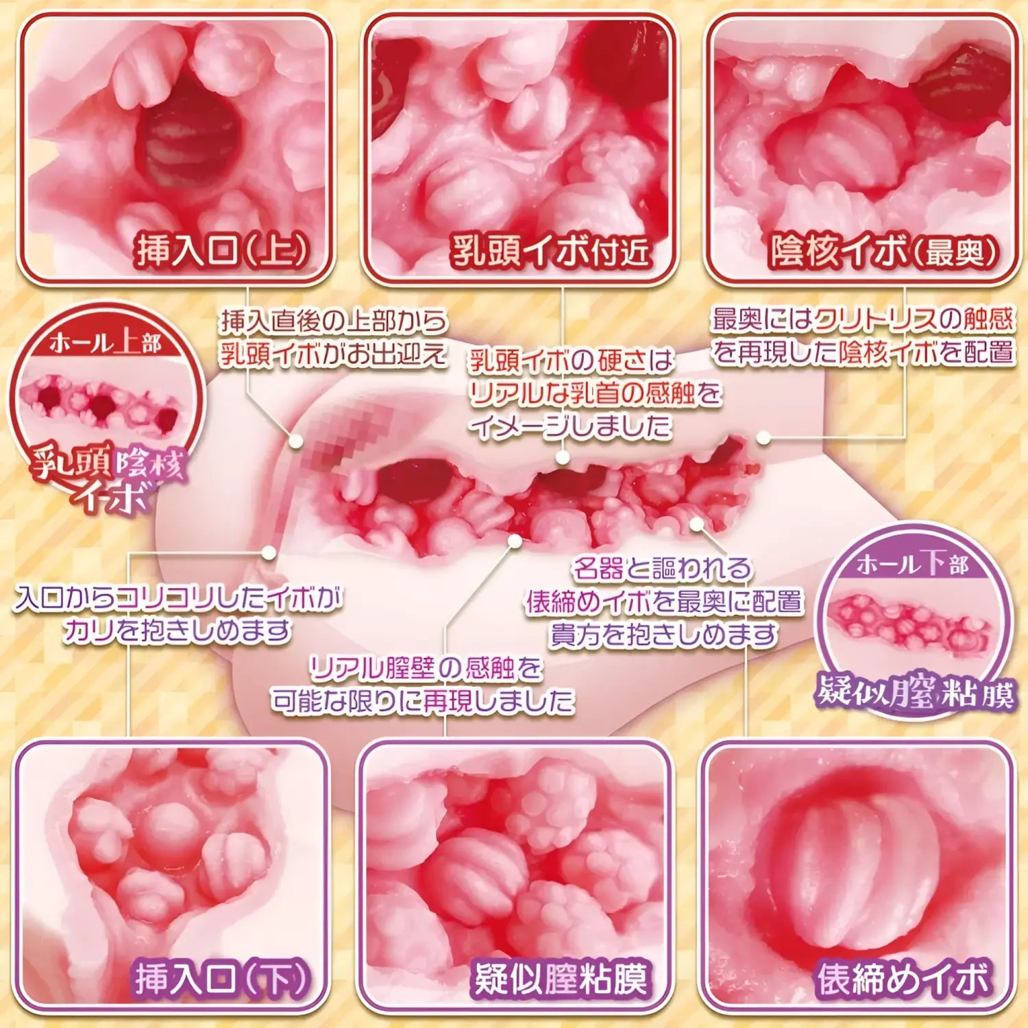 🔖NPG Japan Nytai Paradise All-in-One Dual-Stimulation Breast & Vaginal Anime Onahole - Image 2