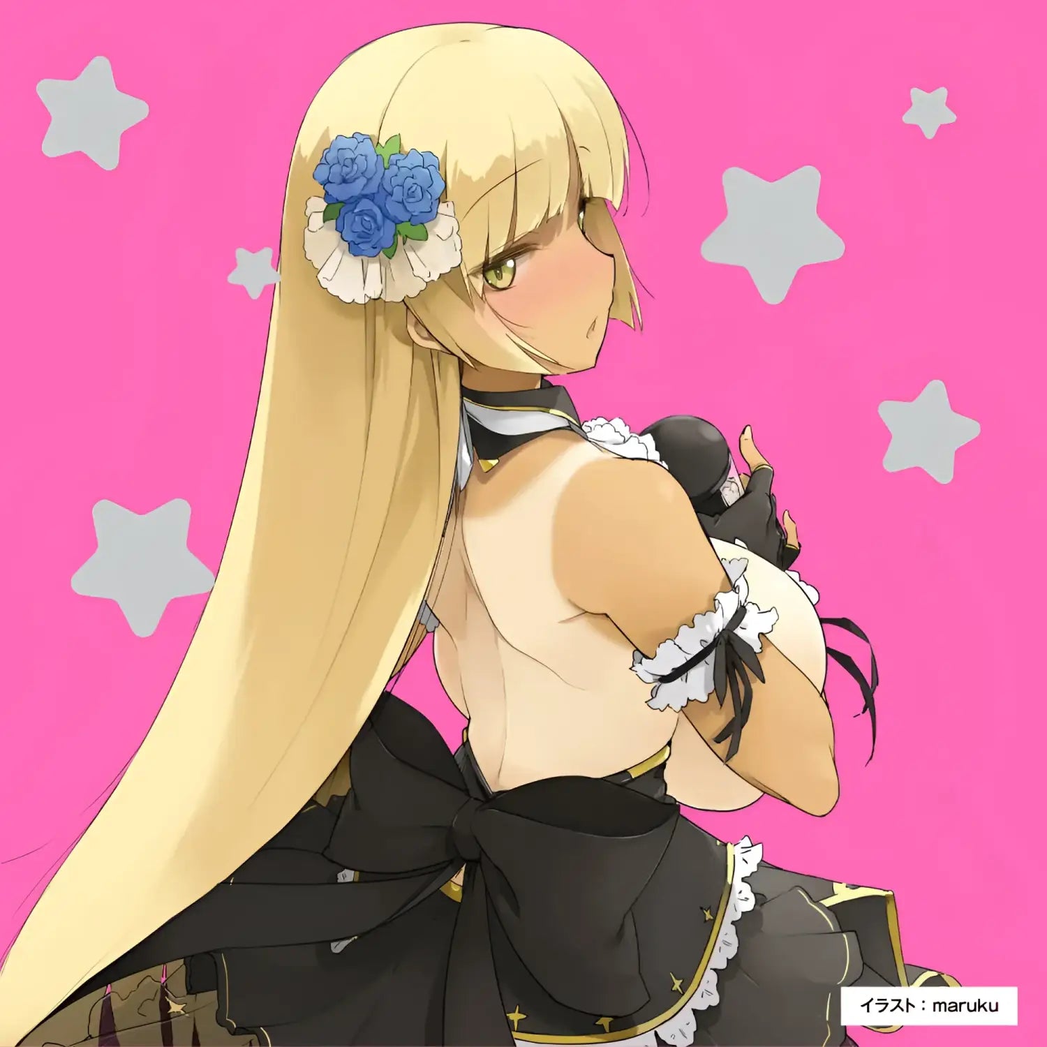 ❌🔖Hatopla Puni Ana-roid 8 Maid Vibrating Triple-Ring Piston Electric Masturbator - Image 9