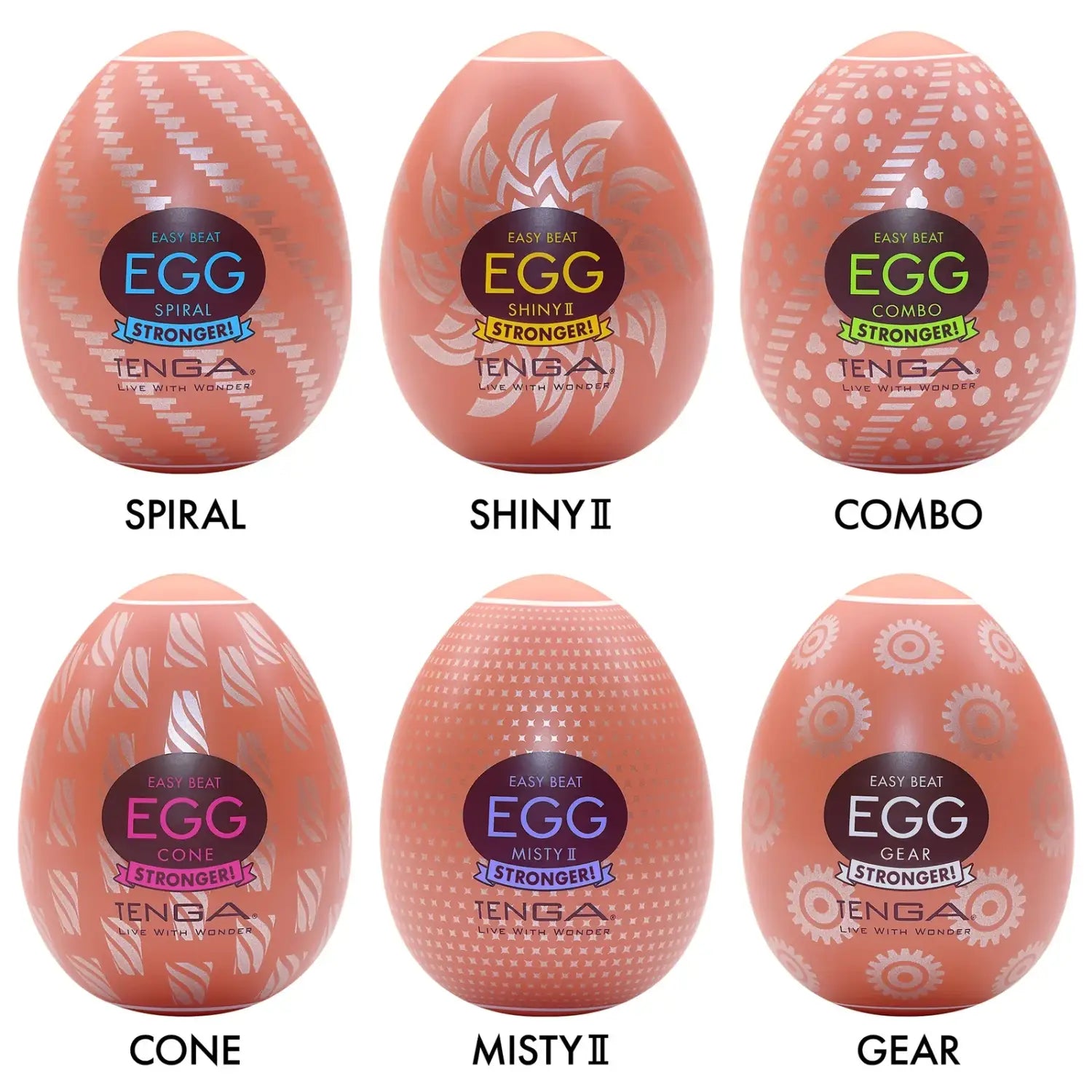 🔖TENGA EGG HARD BOILED II PACK - Image 3