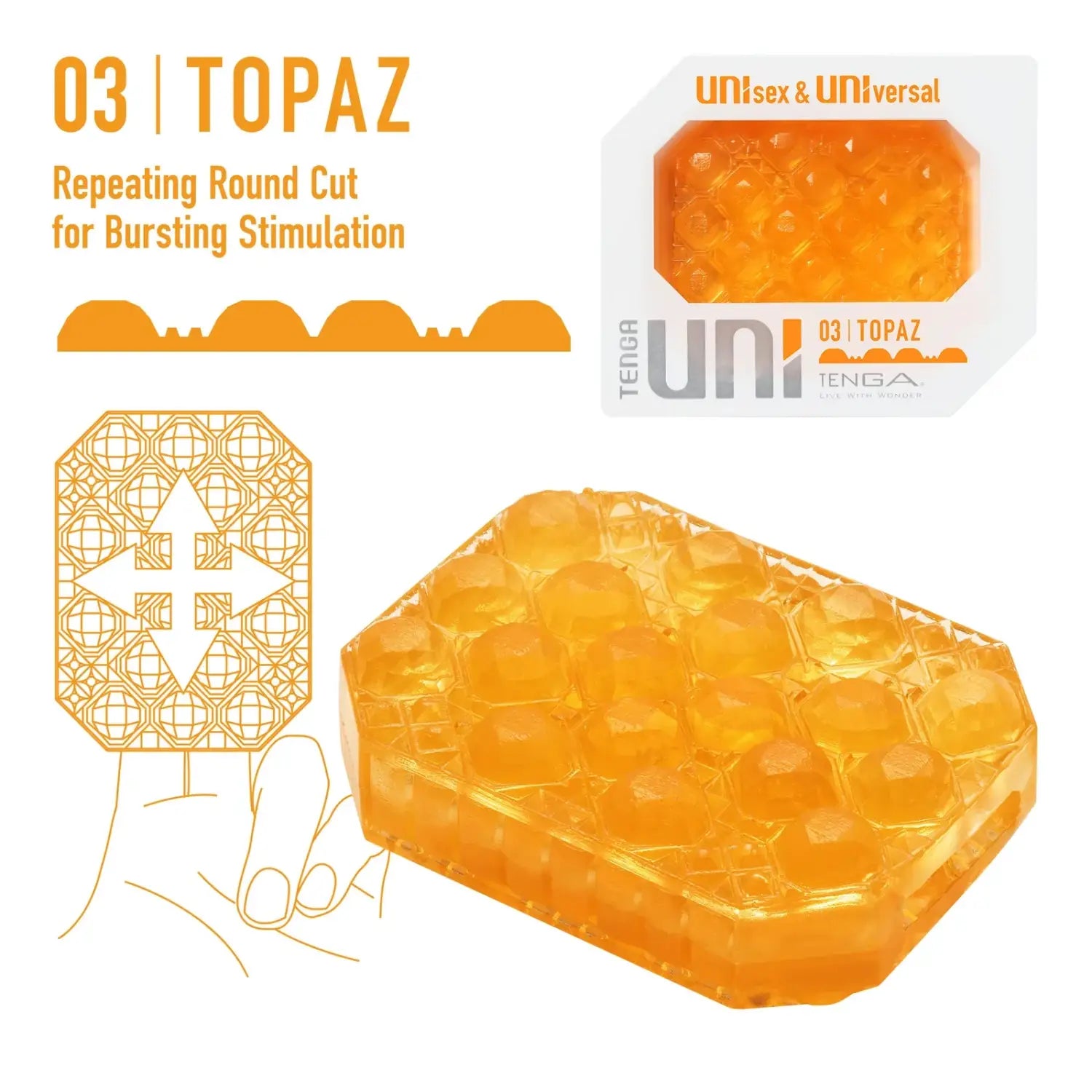 🔖TENGA UNI TOPAZ - Image 2