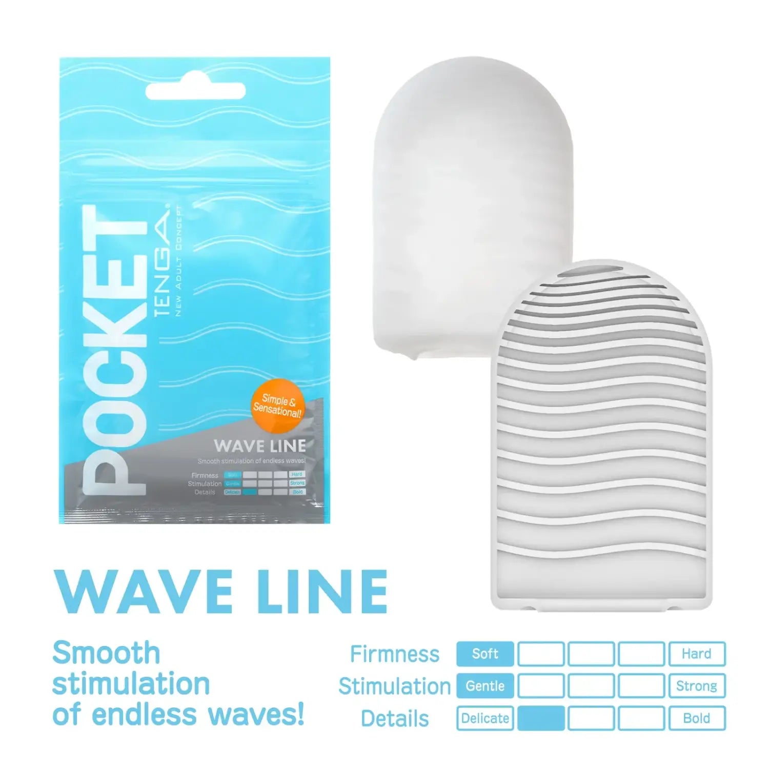 POCKET TENGA WAVE LINE - Image 2