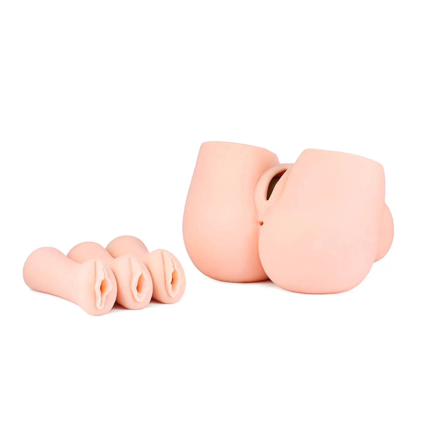 SEIRAKU-TOYS Three Ages Interchangeable Triple Tunnel Realistic Hip Onahole - Image 10