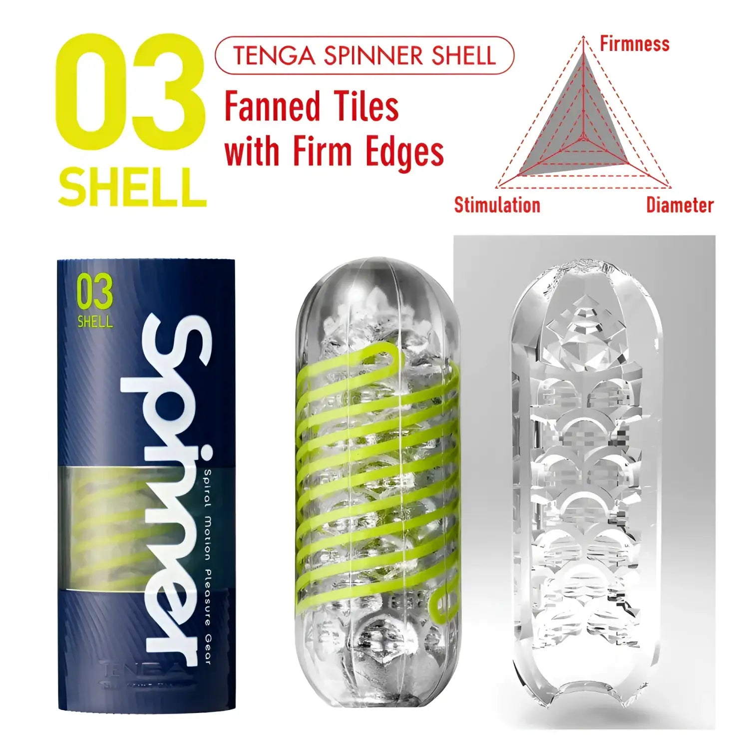 ❌🔖TENGA SPINNER 03 SHELL - Image 2